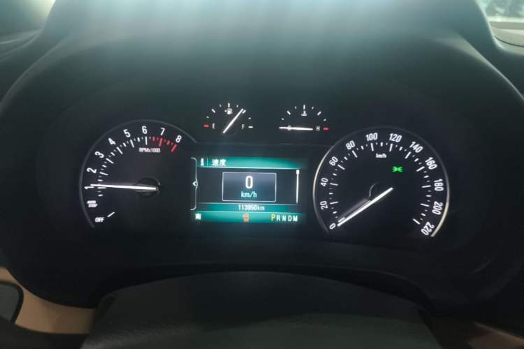 Used Buick GL8 2017 ES 28T Luxury Model China V Standard Instrument Cluster