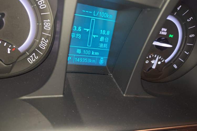 Used Buick GL8 2017 25S Comfort Version China V Standard Odometer Close Up