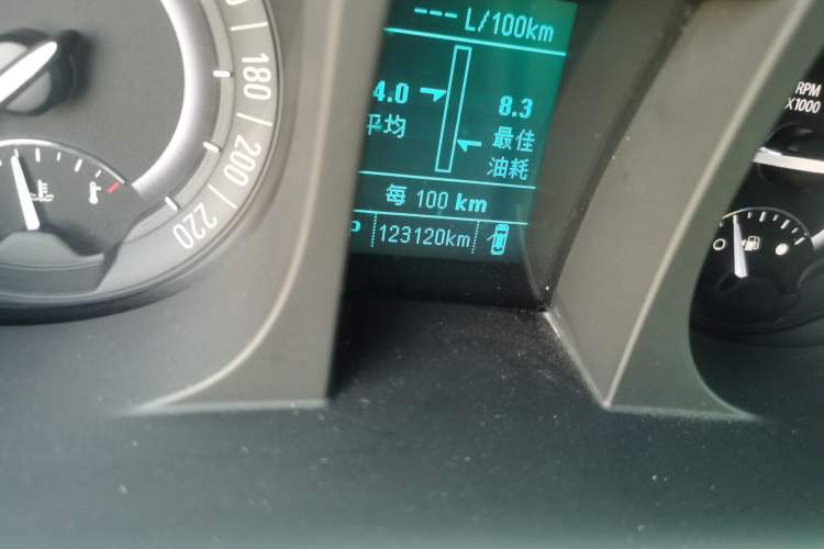 Used Buick GL8 2017 25S Luxury Version China V Standard Odometer Close Up