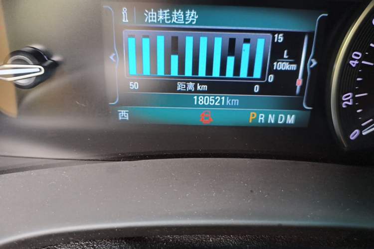 Used Buick GL8 2017 ES 28T Premium Version China V Standard Odometer Close Up