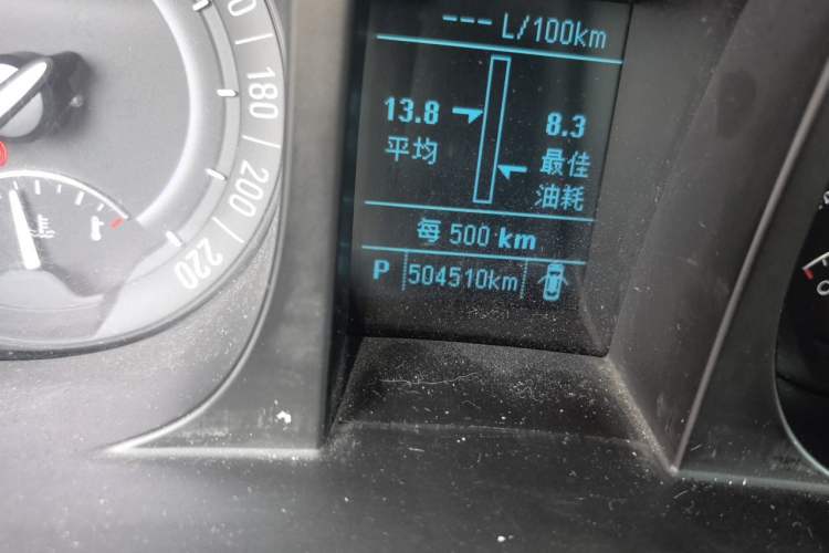 Used Buick GL8 2017 25S Luxury Version China V Standard Odometer Close Up