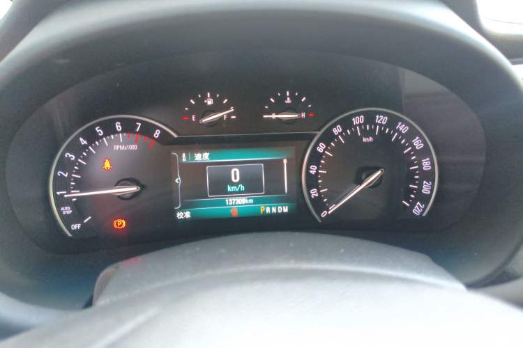 Used Buick GL8 2017 ES 28T Comfort Model China V Standard Instrument Cluster