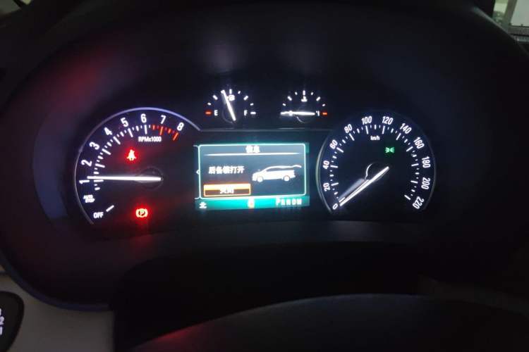 Used Buick GL8 2017 ES 28T Comfort Model China V Standard Instrument Cluster