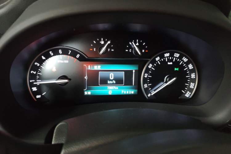 Used Buick GL8 2017 ES 28T Luxury Model China V Standard Instrument Cluster
