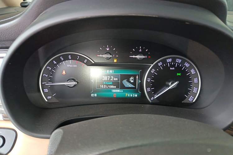 Used Buick GL8 2017 ES 28T Luxury Model China V Standard Instrument Cluster