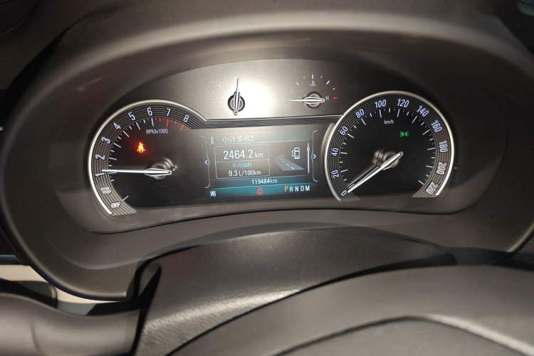 Used Buick GL8 2017 28T Avenir Avia National Emission Standard V Odometer Close Up
