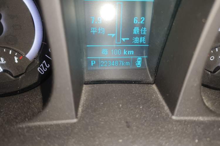 Used Buick GL8 2017 25S Comfort Version China V Standard Odometer Close Up