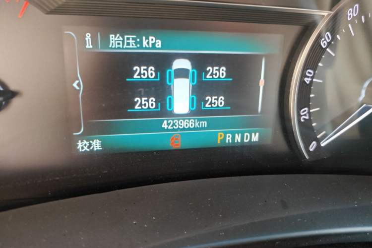 Used Buick GL8 2017 ES 28T Luxury Model China V Standard Odometer Close Up