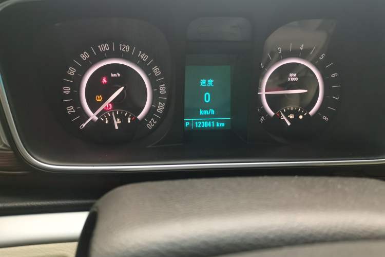 Used Buick GL8 2017 25S Luxury Version China V Standard Odometer Close Up