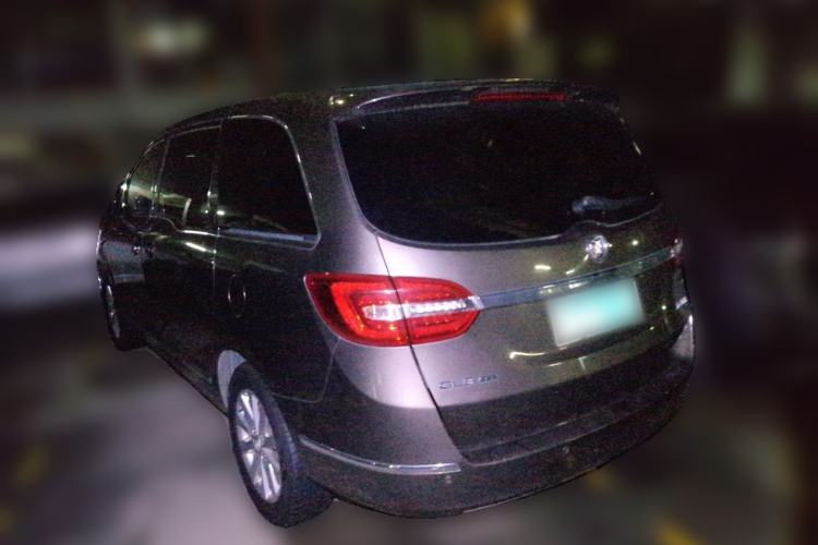 Used Buick GL8 2017 25S Luxury Version China V Standard Rear Left 45 Deg