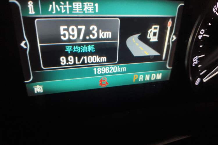 Used Buick GL8 2017 28T Avenir Avia National Emission Standard V Odometer Close Up