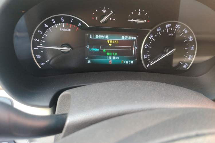 Used Buick GL8 2017 ES 28T Comfort Model China V Standard Odometer Close Up