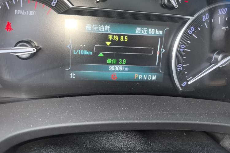 Used Buick GL8 2017 ES 28T Flagship Model China V Standard Odometer Close Up