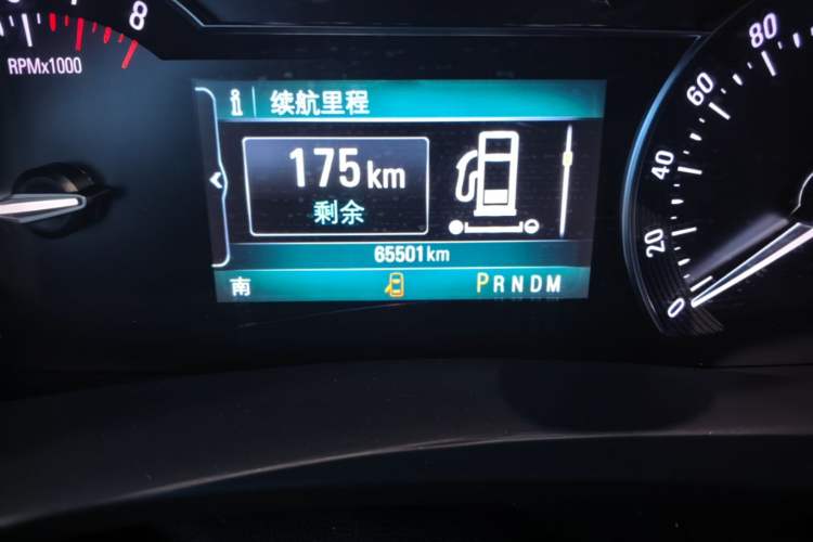 Used Buick GL8 2017 28T Avenir Avia National Emission Standard V Odometer Close Up
