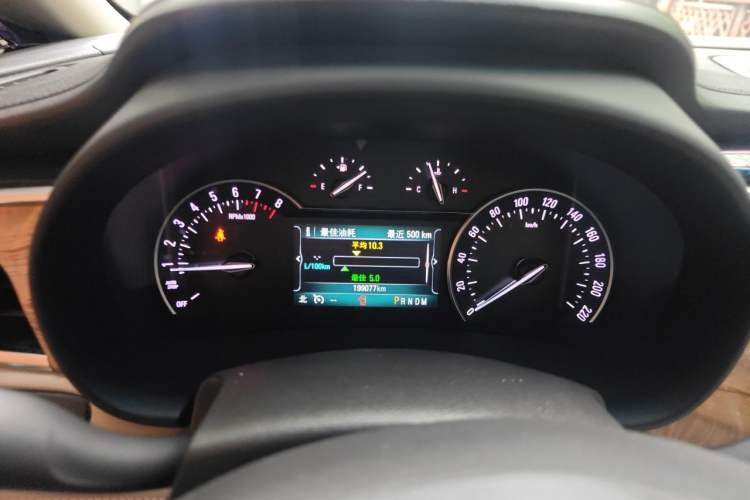 Used Buick GL8 2017 ES 28T Comfort Model China V Standard Instrument Cluster