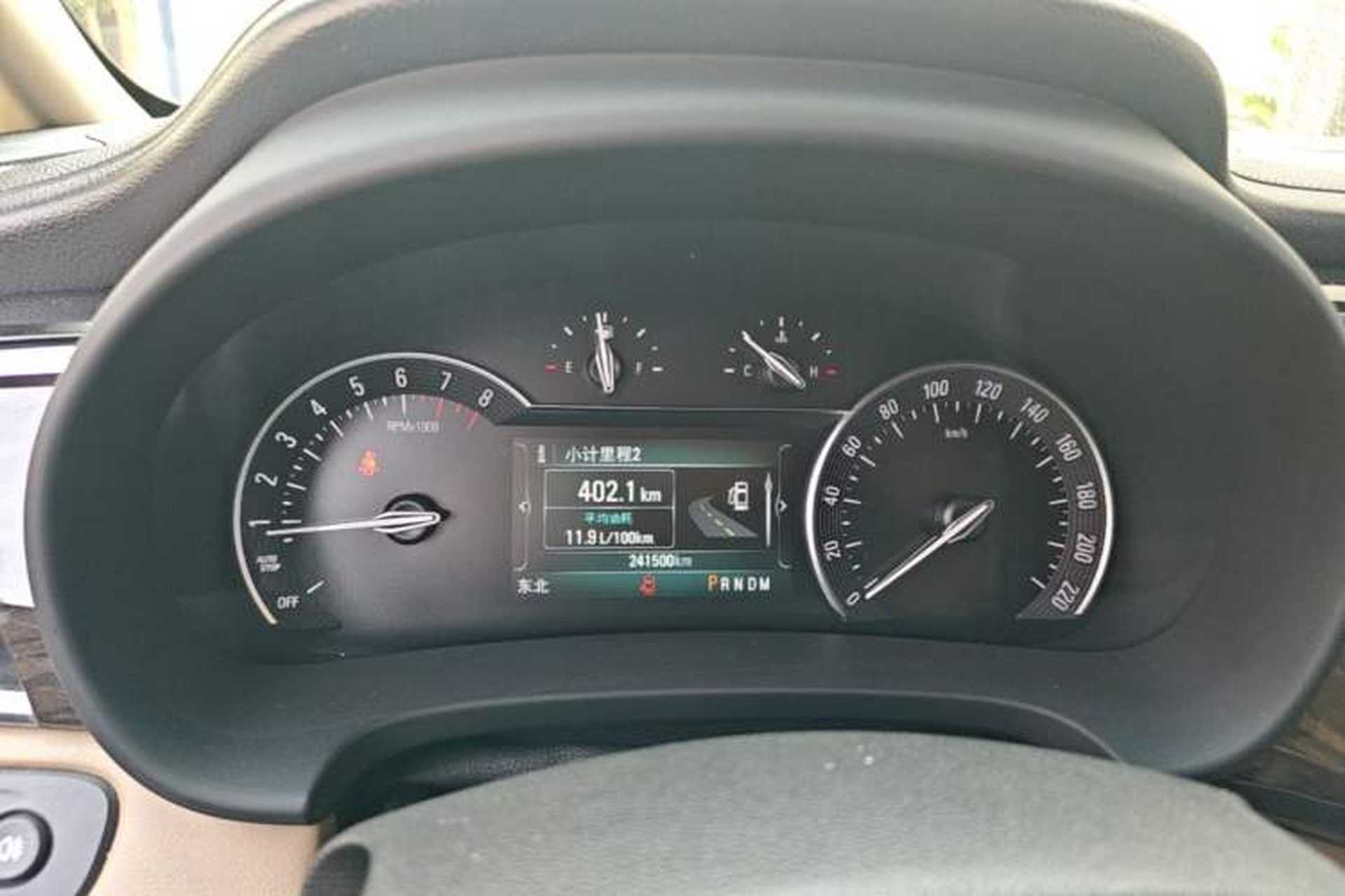 Used Buick GL8 2017 ES 28T Luxury Model China V Standard Instrument Cluster