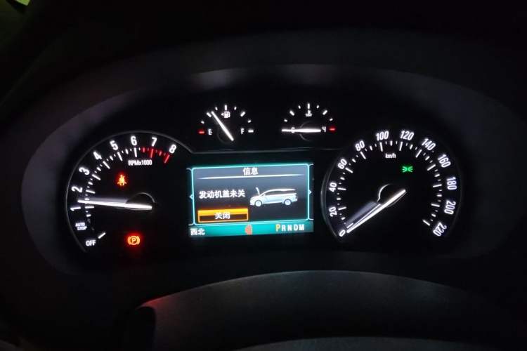 Used Buick GL8 2017 ES 28T Luxury Model China V Standard Instrument Cluster