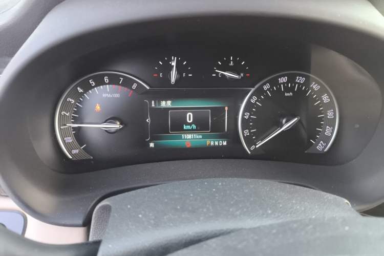Used Buick GL8 2017 ES 28T Luxury Model China V Standard Instrument Cluster