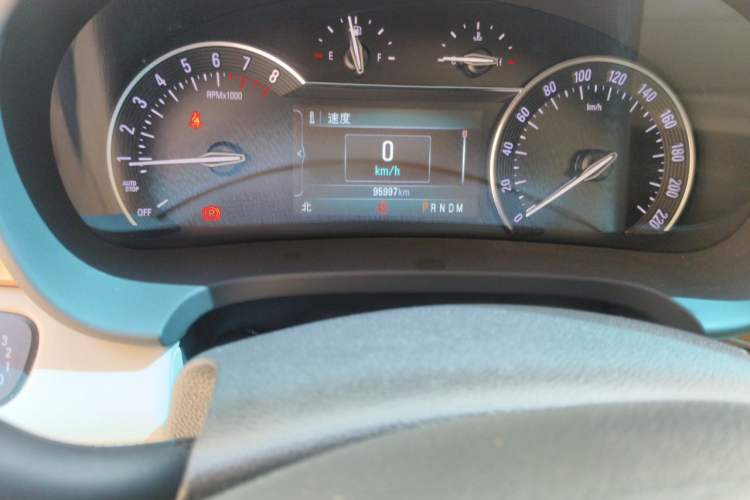 Used Buick GL8 2017 ES 28T Comfort Model China V Standard Odometer Close Up