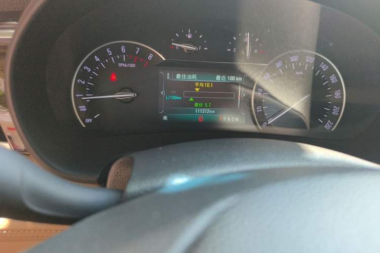 Used Buick GL8 2017 ES 28T Premium Version China V Standard Odometer Close Up