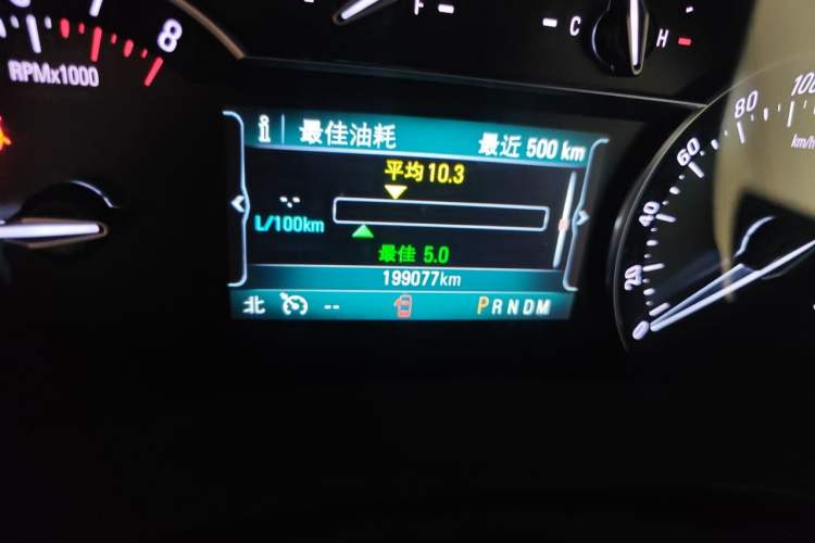 Used Buick GL8 2017 ES 28T Comfort Model China V Standard Odometer Close Up