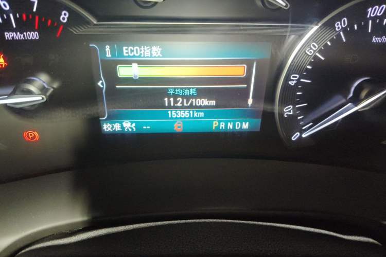 Used Buick GL8 2017 28T Avenir Avia National Emission Standard V Odometer Close Up