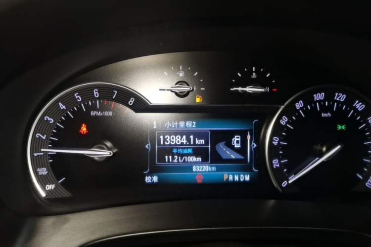 Used Buick GL8 2017 ES 28T Flagship Model China V Standard Odometer Close Up