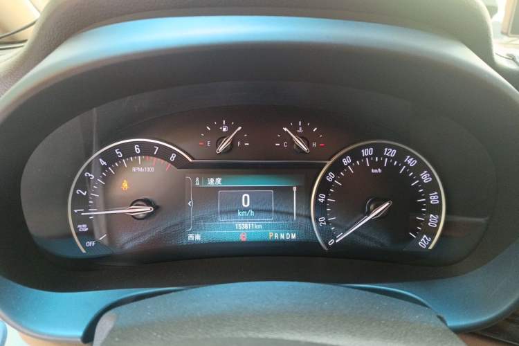 Used Buick GL8 2017 ES 28T Luxury Model China V Standard Instrument Cluster