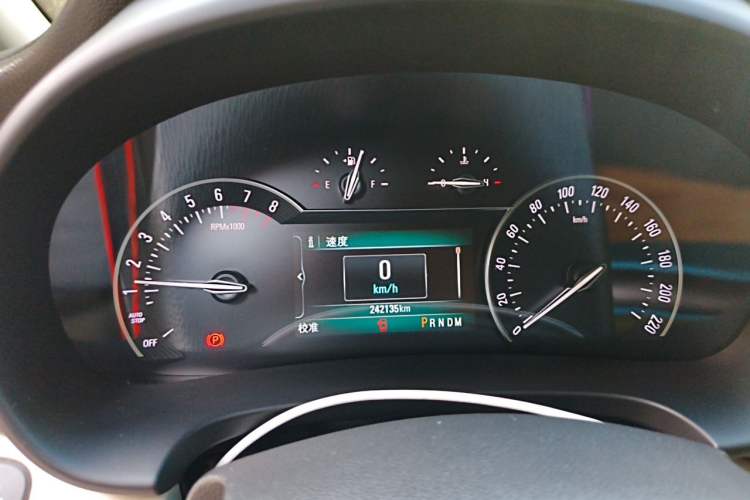 Used Buick GL8 2017 ES 28T Comfort Model China V Standard Instrument Cluster
