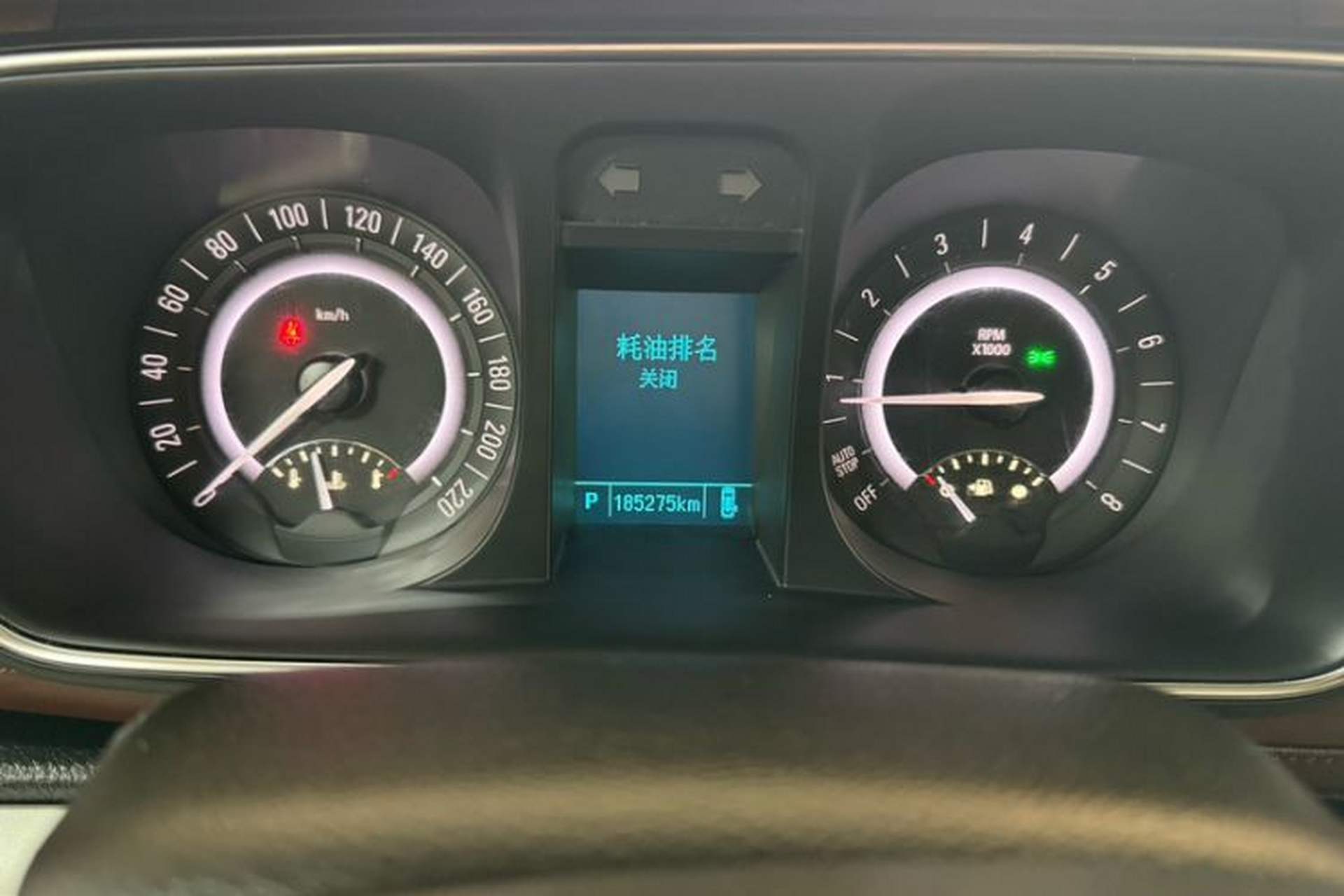 Used Buick GL8 2017 25S Prestige Version China V Standard Odometer Close Up