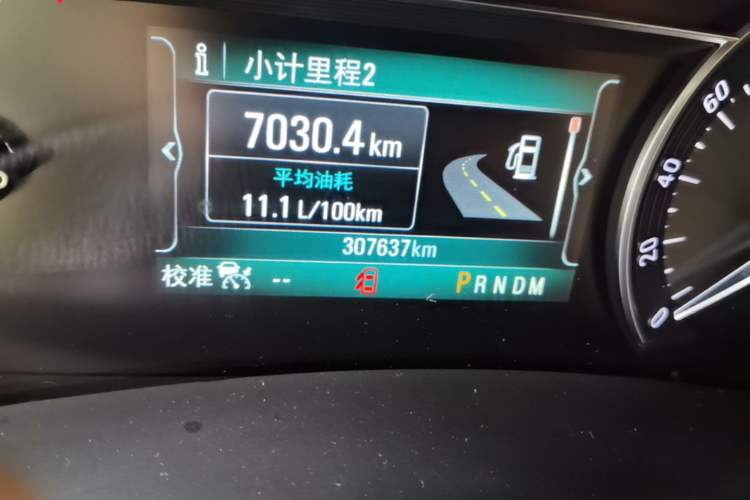 Used Buick GL8 2017 ES 28T Flagship Model China V Standard Odometer Close Up