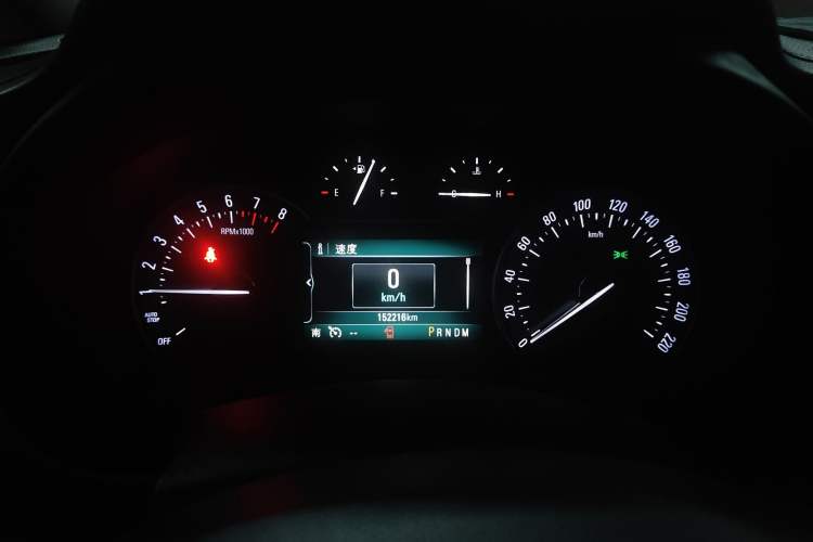 Used Buick GL8 2017 ES 28T Comfort Model China V Standard Instrument Cluster