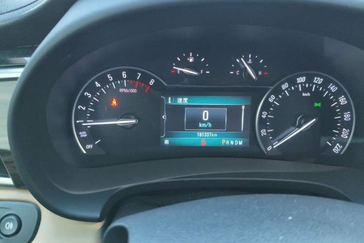 Used Buick GL8 2017 ES 28T Luxury Model China V Standard Instrument Cluster