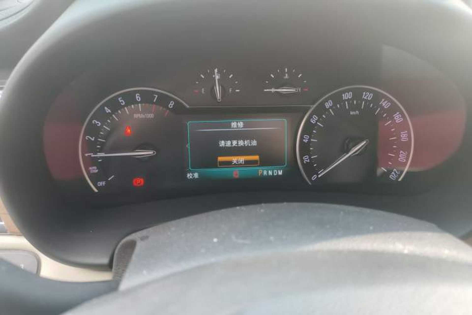 Used Buick GL8 2017 ES 28T Comfort Model China V Standard Instrument Cluster