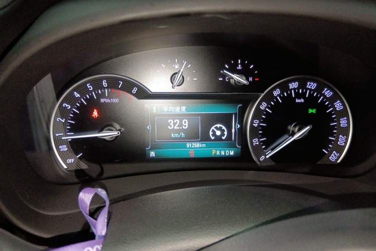 Used Buick GL8 2017 ES 28T Luxury Model China V Standard Instrument Cluster