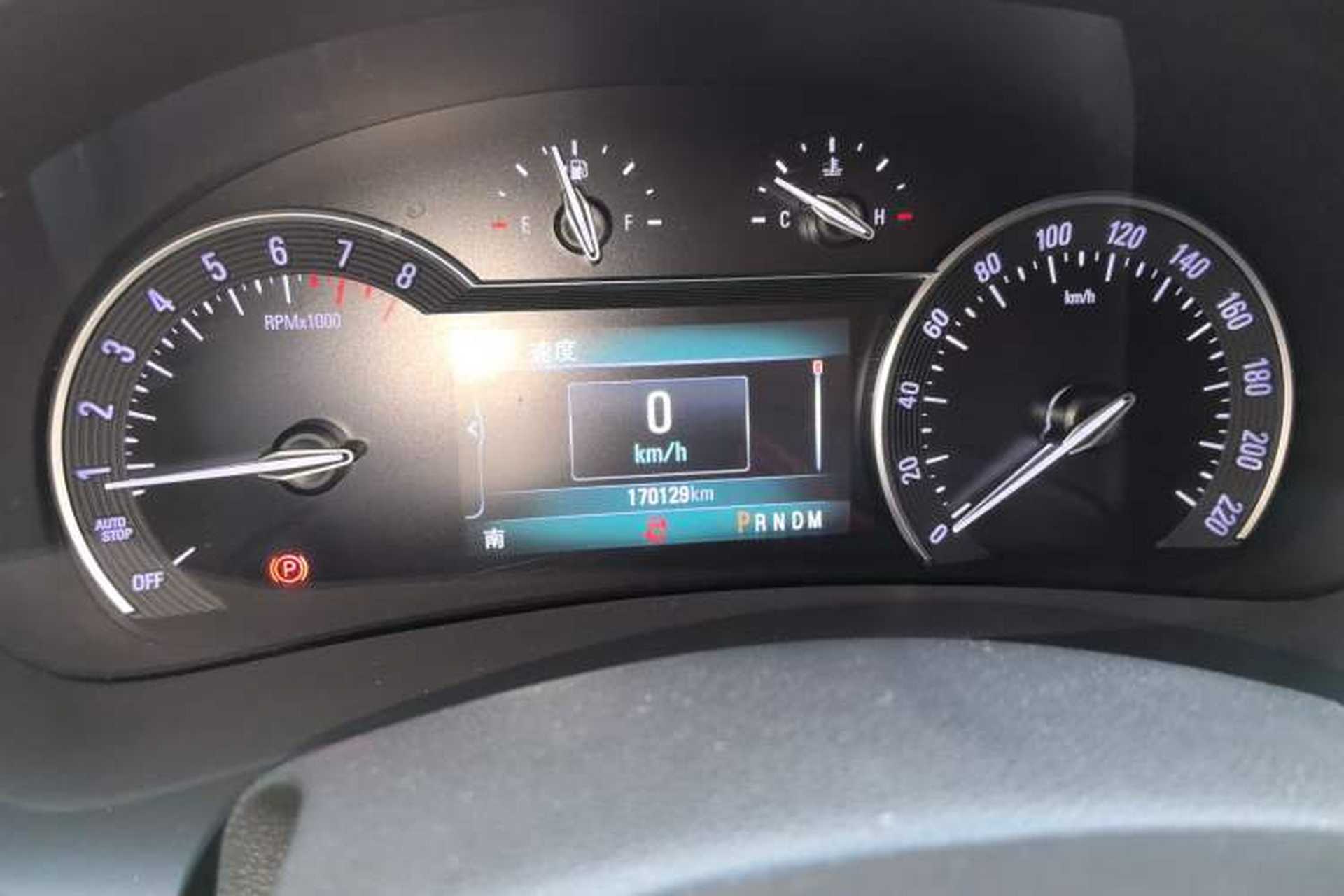 Used Buick GL8 2017 ES 28T Comfort Model China V Standard Instrument Cluster