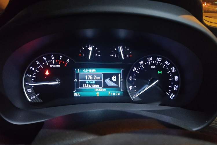 Used Buick GL8 2017 ES 28T Luxury Model China V Standard Instrument Cluster