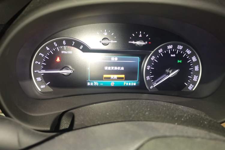 Used Buick GL8 2017 ES 28T Comfort Model China V Standard Instrument Cluster