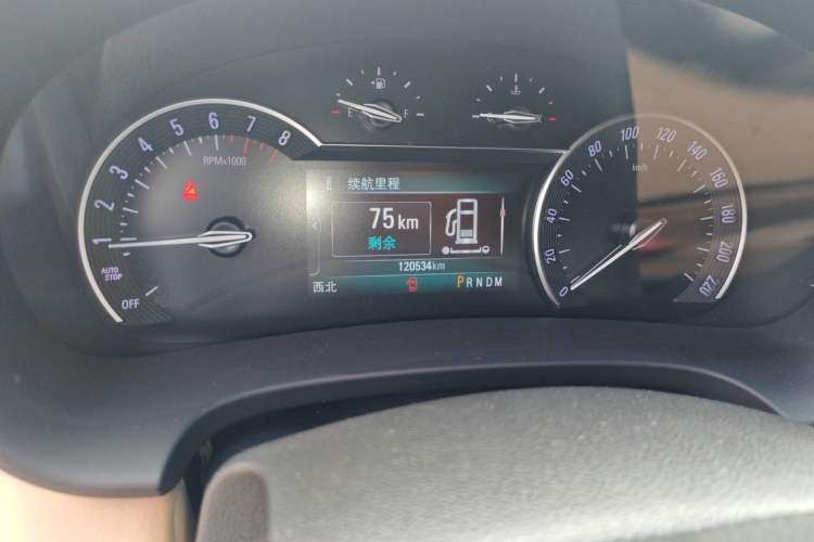 Used Buick GL8 2017 ES 28T Flagship Model China V Standard Odometer Close Up