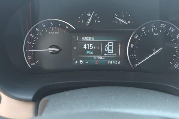Used Buick GL8 2017 ES 28T Flagship Model China V Standard Odometer Close Up