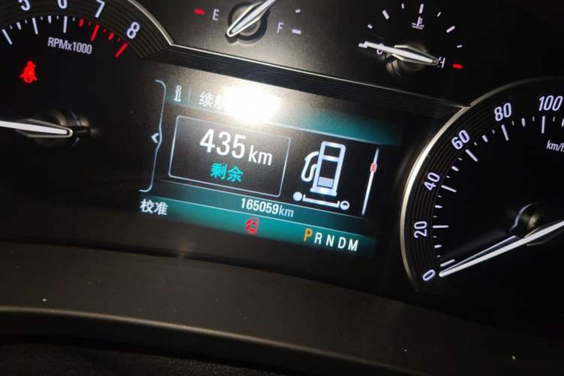 Used Buick GL8 2017 ES 28T Flagship Model China V Standard Odometer Close Up