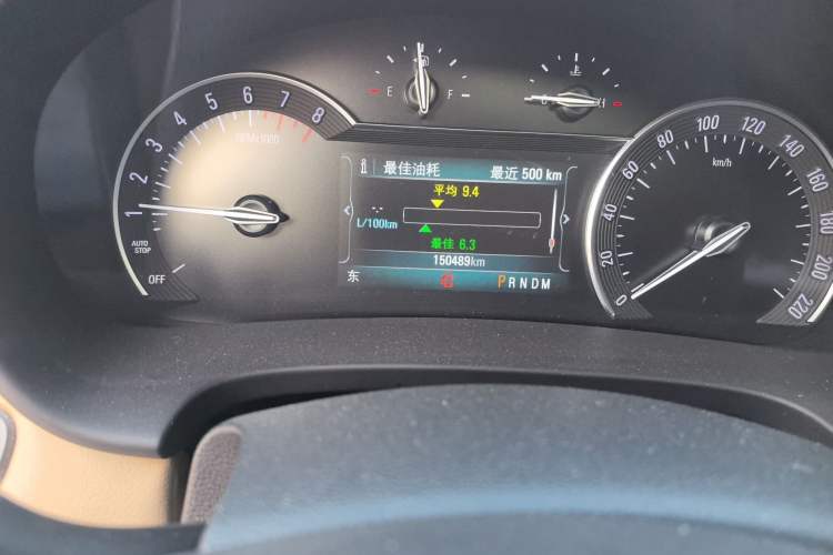 Used Buick GL8 2017 ES 28T Flagship Model China V Standard Odometer Close Up