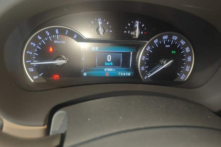 Used Buick GL8 2017 ES 28T Premium Version China V Standard Odometer Close Up
