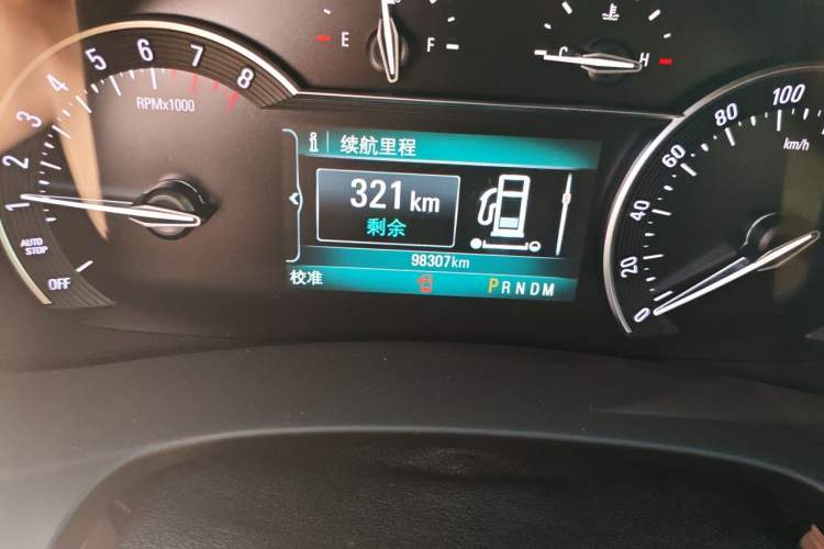 Used Buick GL8 2017 ES 28T Flagship Model China V Standard Odometer Close Up