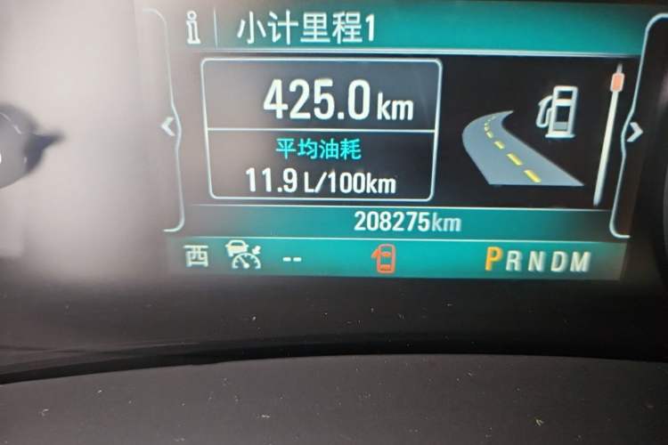 Used Buick GL8 2017 ES 28T Flagship Model China V Standard Odometer Close Up