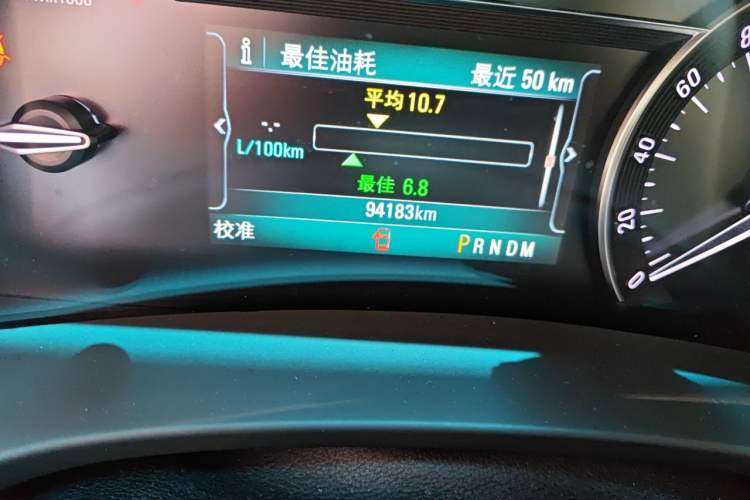 Used Buick GL8 2017 ES 28T Premium Version China V Standard Odometer Close Up