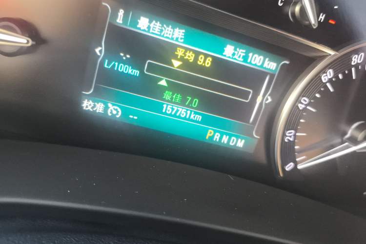 Used Buick GL8 2017 ES 28T Premium Version China V Standard Odometer Close Up