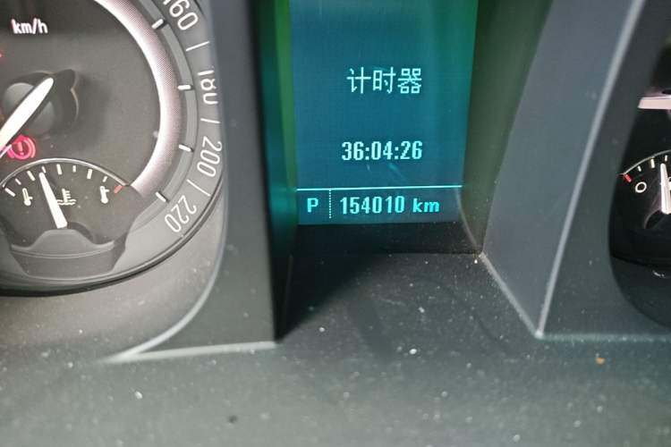 Used Buick GL8 2017 25S Prestige Version China V Standard Odometer Close Up