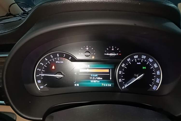 Used Buick GL8 2017 ES 28T Luxury Model China V Standard Instrument Cluster