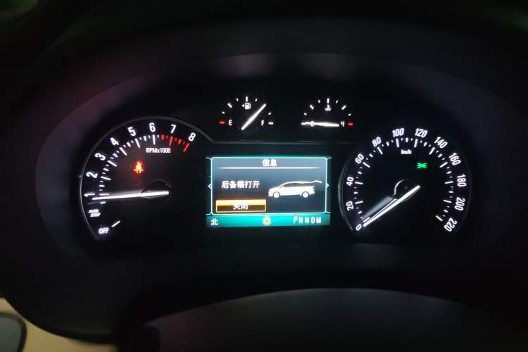 Used Buick GL8 2017 ES 28T Premium Version China V Standard Instrument Cluster